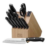 Chicago Cutlery Ellsworth Triple-Rivet Handle 13-pc Block Set