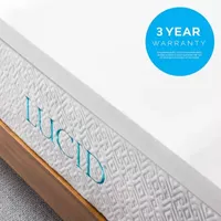 Lucid 2 Inch Foam Mattress Topper