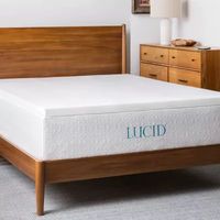 Lucid 2 Inch Foam Mattress Topper