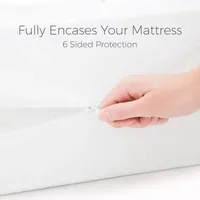 LINENSPA Waterproof Zippered Mattress Encasement