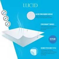 Lucid Rayon from Bamboo Jersey Mattress Protector