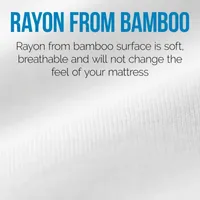 Lucid Rayon from Bamboo Jersey Mattress Protector