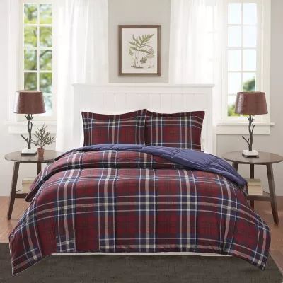 Madison Park Essentials Bernard Midweight Down Alternative Comforter Set