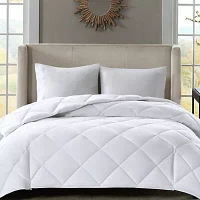 Sleep Philosophy Maximum Warmth 300 TC Cotton Sateen Comforter Down Alt 3M Thinsulate