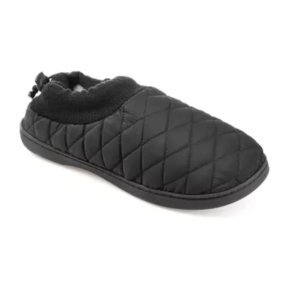 Dearfoams Mens Westboro Wool Blend Energy Return Moccasin Slippers |  Hamilton Place