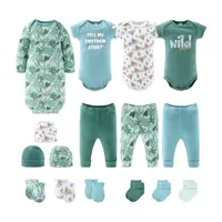 The Peanutshell 0-3m Baby Unisex 16-pc. Baby Clothing Set