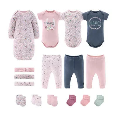 The Peanutshell Baby Girls 16-pc. Baby Clothing Set