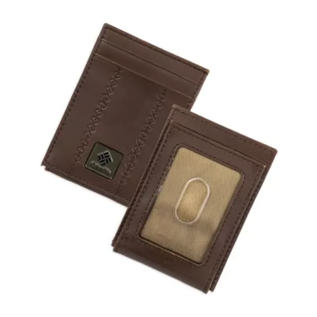 Columbia Mens RFID-Blocking Magnetic Front Pocket Wallet
