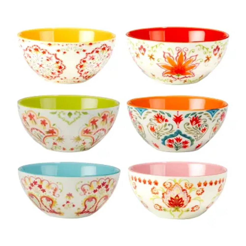 Certified International Francesca 6-pc. Ice Cream Bowl Set