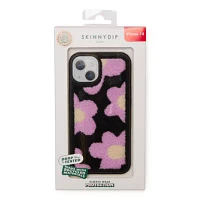 Skinnydip London Lilac Flower Tufted Iphone 14 Cell Phone Cases