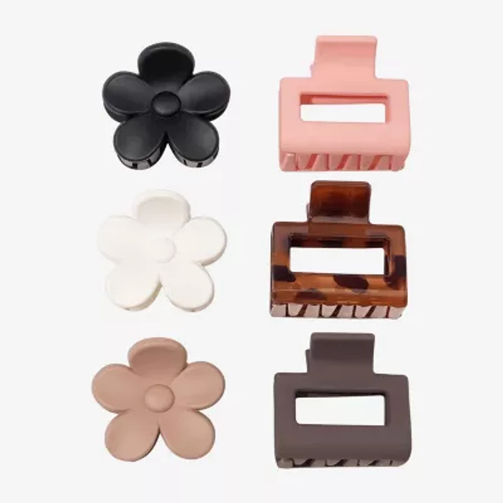 Arizona Flower 6-pc. Hair Clip
