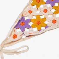 Arizona Floral Crochet Hair Scarf