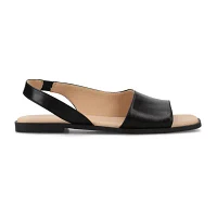 Journee Collection Womens Brinsley Slingback Strap Flat Sandals