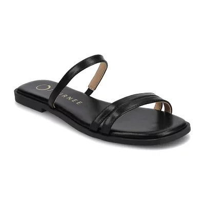 Journee Collection Womens Brisa Flat Sandals