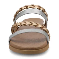 Journee Collection Womens Colette Flat Sandals