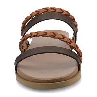 Journee Collection Womens Colette Flat Sandals