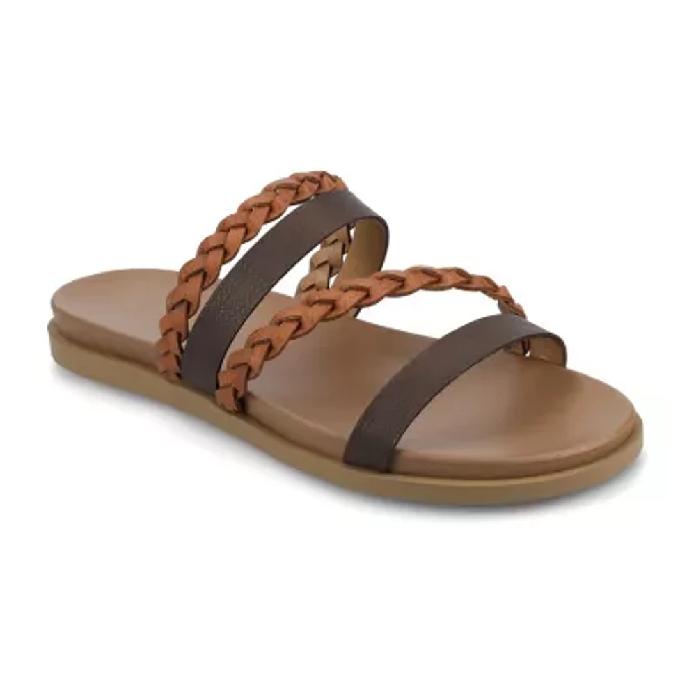 Journee Collection Womens Colette Flat Sandals