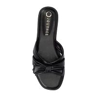 Journee Collection Womens Prylin Flat Sandals