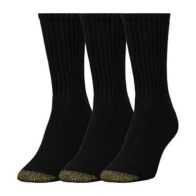 Gold Toe Ultra Tec 3 Pair Crew Socks Womens