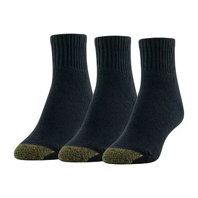 Gold Toe Ultra Tec 3 Pair Quarter Ankle Socks Womens