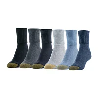 Gold Toe 6 Pair Turncuff Socks Womens