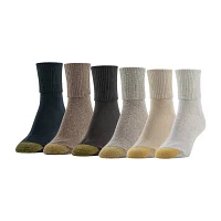 Gold Toe 6 Pair Turncuff Socks Womens