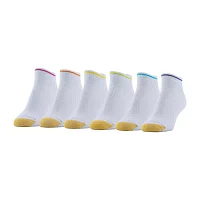 Gold Toe 6 Pair Plus Tall Low Cut Socks Womens