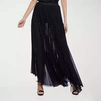 Premier Amour Womens Long Flared Skirt