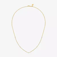 Diamond Addiction (G-H / I1-I2) Womens 1/3 CT. T.W. Lab Grown White Diamond 10K Gold Paperclip Round Pendant Necklaces
