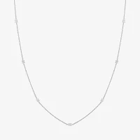 Diamond Addiction (G-H / I1-I2) Womens 1/3 CT. T.W. Lab Grown White 10K Gold Round Pendant Necklaces