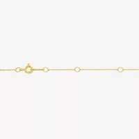 Diamond Addiction (G-H, I1-I2) Womens 1/3 CT. T.W. Lab Grown White Diamond 10K Gold Pear Pendant Necklace