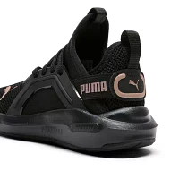 PUMA Soft Enzo 5 Little Girls Running Shoes