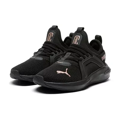 PUMA Soft Enzo 5 Little Girls Running Shoes