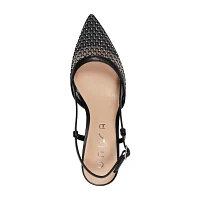 Unisa Womens Evrett Pointed Toe Kitten Heel Pumps