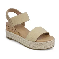 Mia Girl Womens Zenaida Wedge Sandals