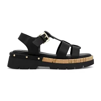 Mia Girl Seela Womens Ankle Strap Footbed Sandals