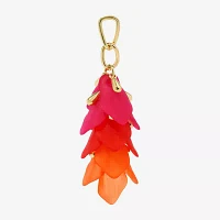 Bijoux Bar Gold Tone Flower Drop Earrings