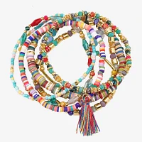 Bijoux Bar Gold Tone 7-pc. Bracelet Set