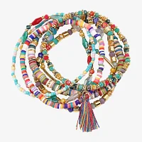 Bijoux Bar Gold Tone 7-pc. Bracelet Set