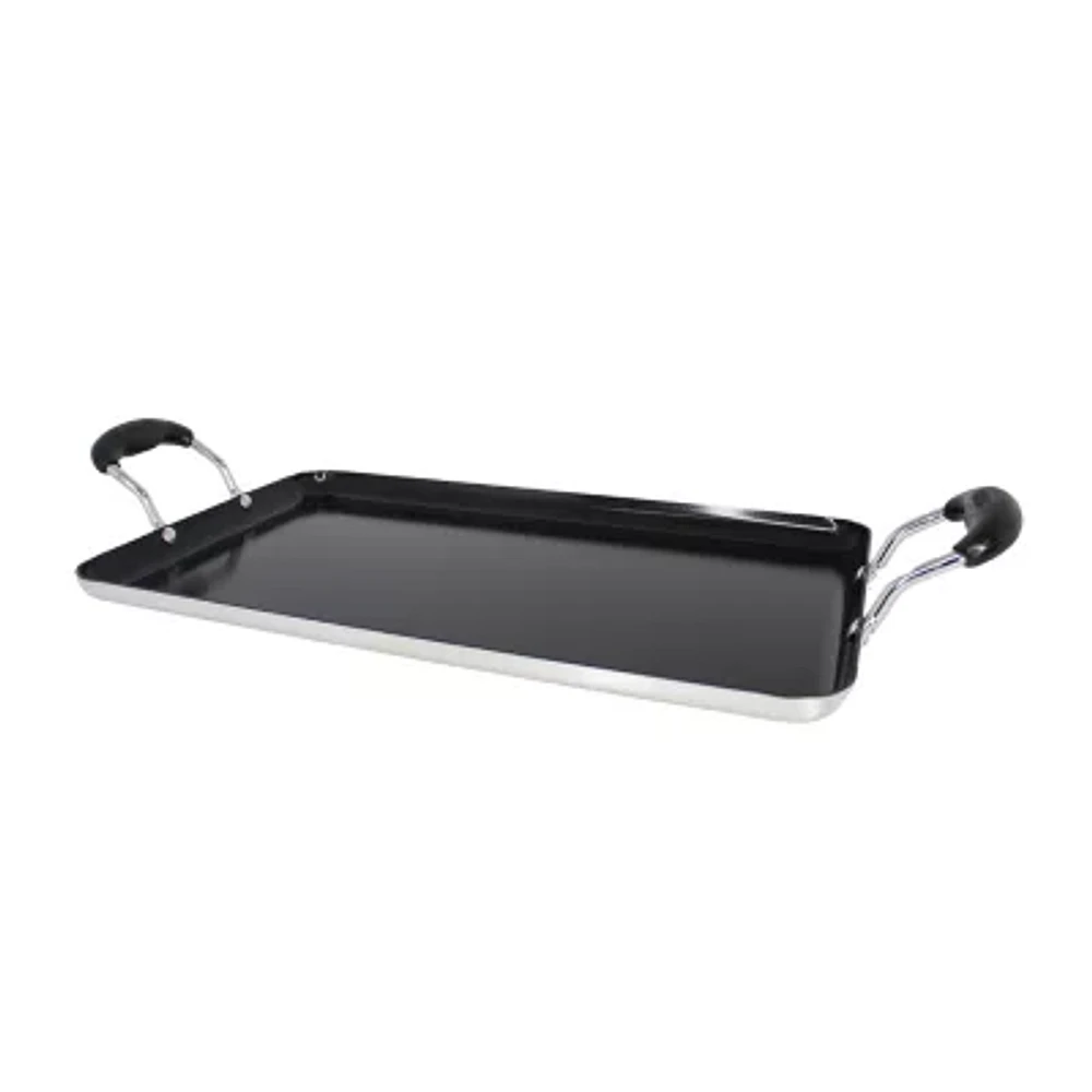 IMUSA Bistro Ceramic 17X10" Double Burner Griddle