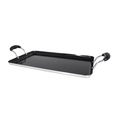 IMUSA Bistro Ceramic 17X10" Double Burner Griddle