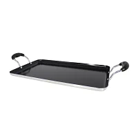 IMUSA Bistro Ceramic 17X10" Double Burner Griddle