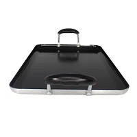 IMUSA Bistro Ceramic 17X10" Double Burner Griddle