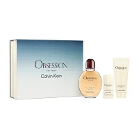 Calvin Klein Obsession For Men Eau De Toilette 3-Pc Gift Set ($133 Value)