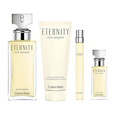 Calvin Klein Eternity For Women Eau De Parfum 4-Pc Gift Set ($205 Value)