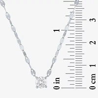 Diamond Addiction (G-H / Si2-I1) Womens 1/3 CT. T.W. Lab Grown White Diamond 10K White Gold Round Pendant Necklace