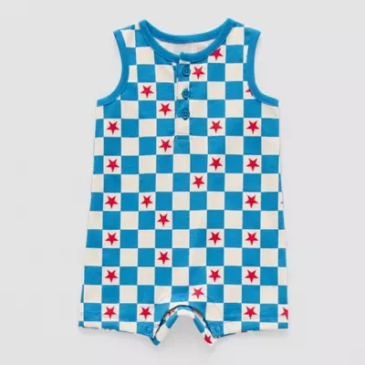 Okie Dokie Baby Boys Sleeveless Romper