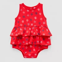 Okie Dokie Baby Girls Sleeveless Romper