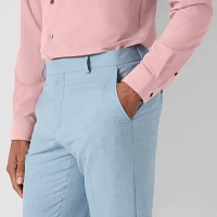 J. Ferrar Mens Slim Fit Flat Front Suit Pant