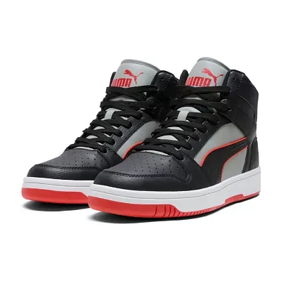 PUMA Rebound Layup Piping Mens Basketball Shoes